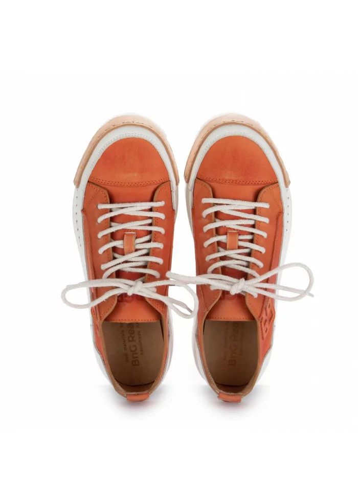 BNG REAL SHOES | SNEAKERS "L'ARANCINA" ARANCIONE BIANCO Ultimo giorno