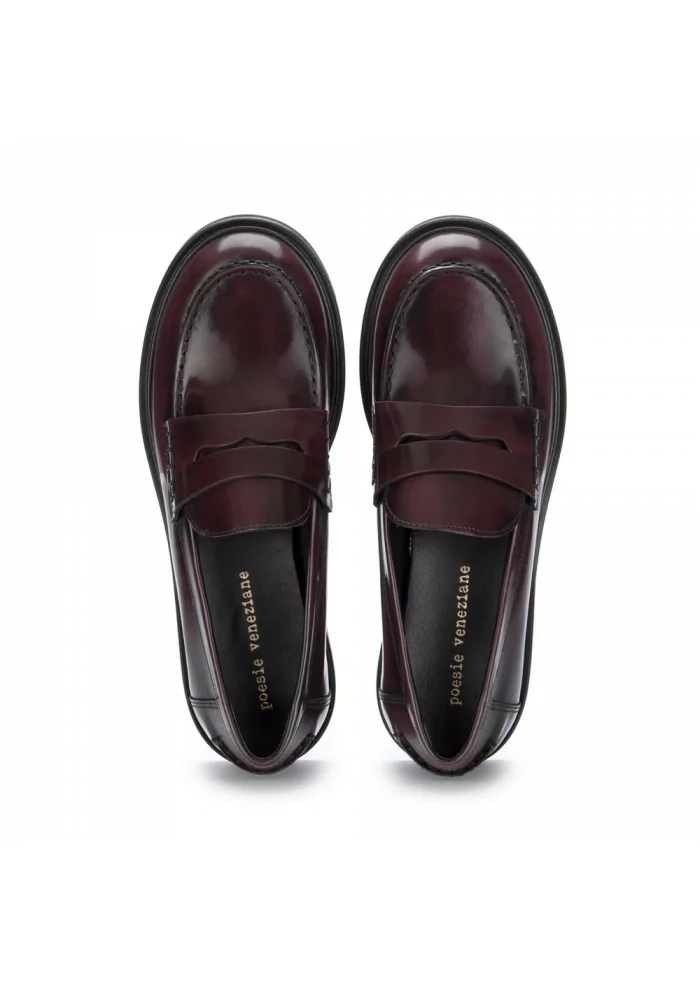 POESIE VENEZIANE | MOCASSINI DONNA JPG30N BORDEAUX Offerta speciale della fabbrica