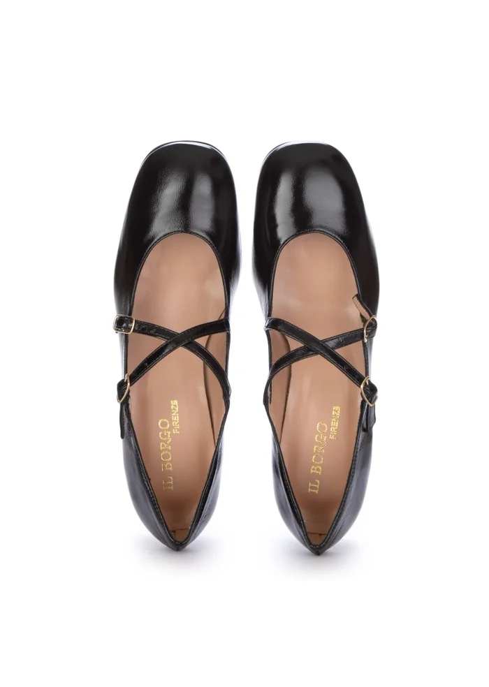 IL BORGO FIRENZE | SCARPE CON TACCO HARRODS NERO Solo un giorno rimasto