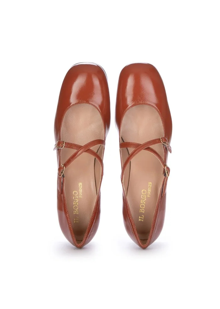 IL BORGO FIRENZE | SCARPE CON TACCO HARRODS MARRONE Super sconto