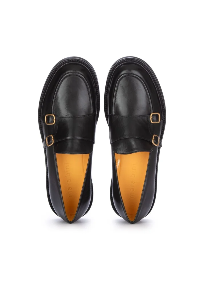 MARA BINI | MOCASSINI FRIDA GUANTO NERO 50% di sconto con spedizione gratuita