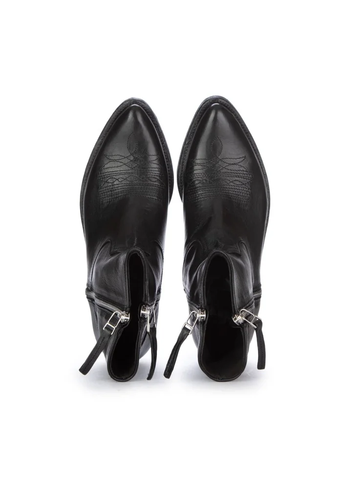 KEEP | STIVALETTI TEXANI CALIF CUOIO NERO Officina