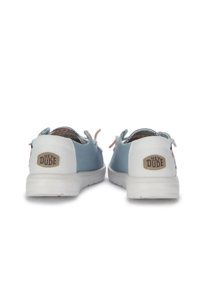 HEY DUDE | SCARPE BASSE WENDY BOHO AZZURRO Promozione Limitata