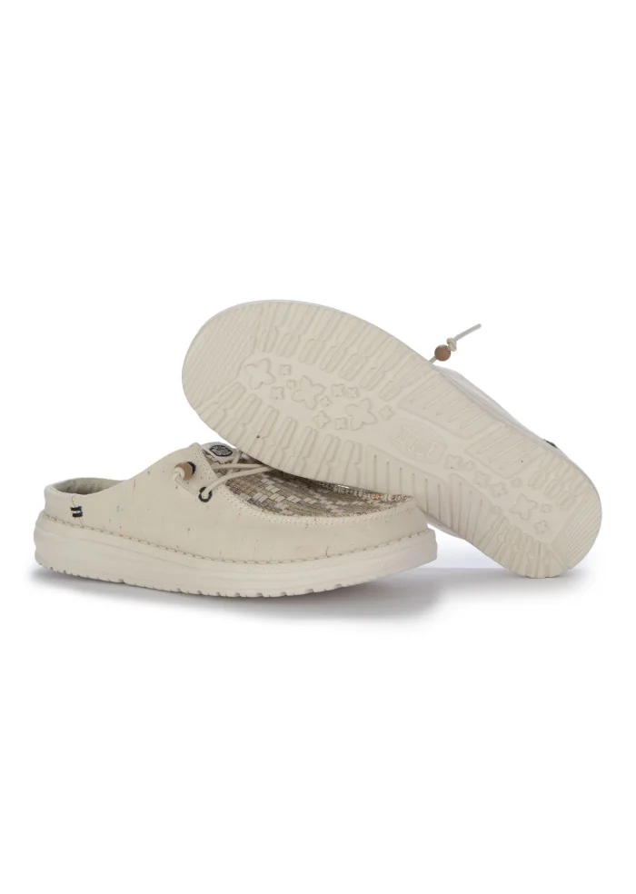 HEY DUDE | SCARPE WENDY SLIP CLASSIC BEIGE MULTICOLOR Fino Al -60%
