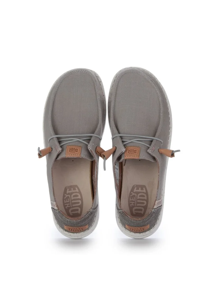 HEY DUDE | SCARPE BASSE WENDY WASHED GRIGIO Shopping Online