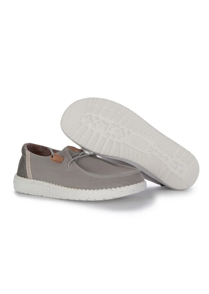 HEY DUDE | SCARPE BASSE WENDY WASHED GRIGIO Shopping Online