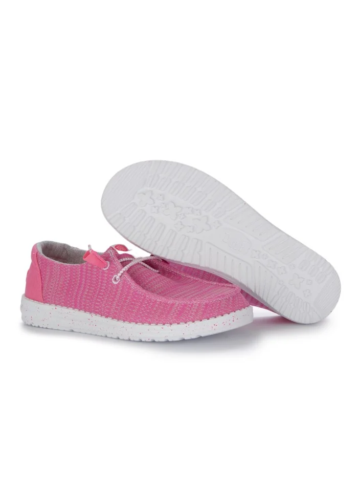 HEY DUDE | SCARPE BASSE WENDY SPORT MESH FUCSIA Affare Del Giorno