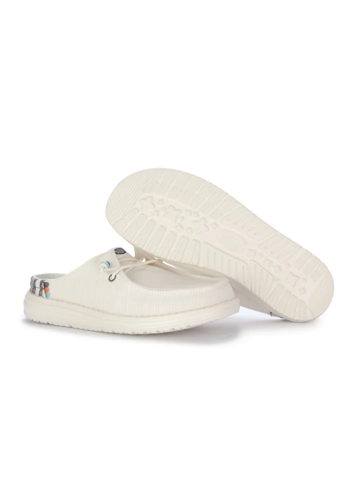 HEY DUDE | SCARPE WENDY SLIP CLASSIC BIANCO Prezzo Ridotto