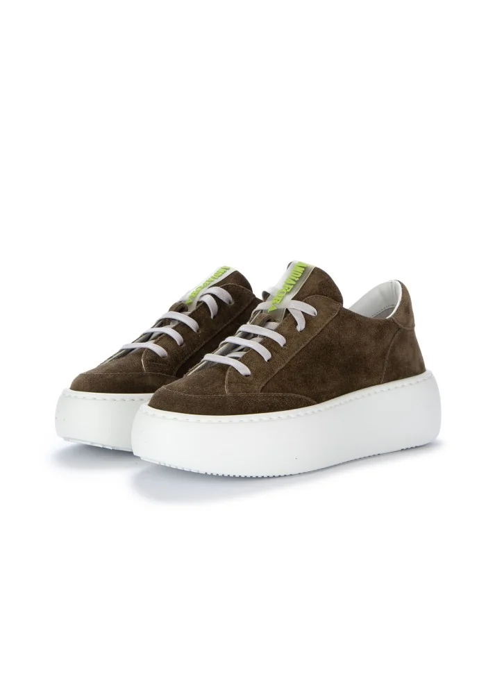 ANDIA FORA | SNEAKERS IZAR CAMOSCIO VERDE Sottocosto