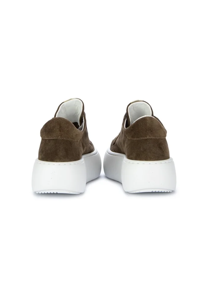 ANDIA FORA | SNEAKERS IZAR CAMOSCIO VERDE Sottocosto