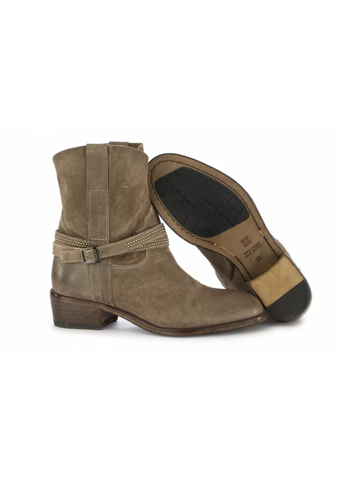 MOMA | STIVALI DONNA TACCO 4CM SCAMOSCIATO GRIGIO Novità