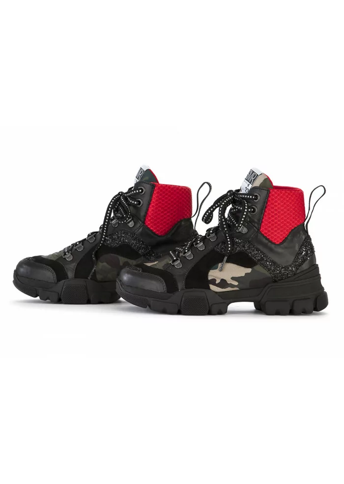 SCARPE DONNA SNEAKERS MAXI SUOLA GOMMA NERO SEMERDJIAN Saldi