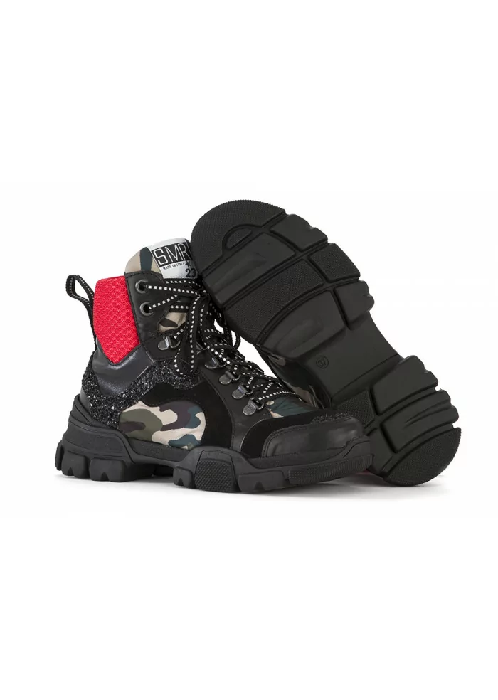 SCARPE DONNA SNEAKERS MAXI SUOLA GOMMA NERO SEMERDJIAN Saldi