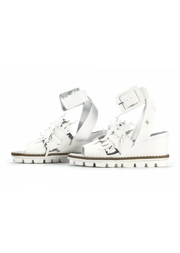 SANDALI ZEPPA DONNA PATRIZIA BONFANTI | TIARA LEAF BIANCO Vendita Calda