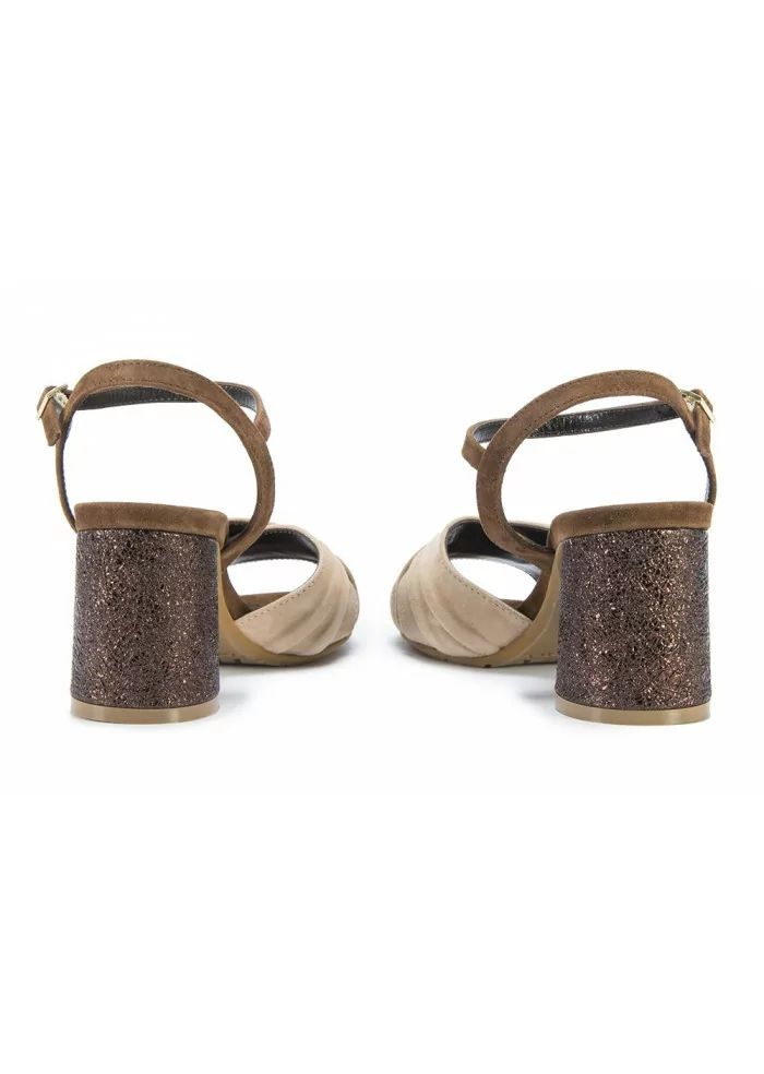 TIFFI | SANDALI TACCO BEIGE Saldi Di Fabbrica