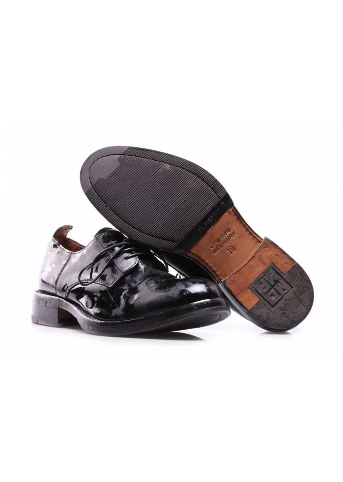 MOMA | SCARPE ALLACCIATE PLUS IN PELLE NERO Spedizione gratuita
