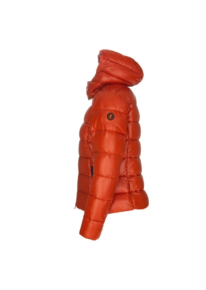 SAVE THE DUCK | PIUMINO LOVE19 COSMARY ARANCIONE Fornitura limitata