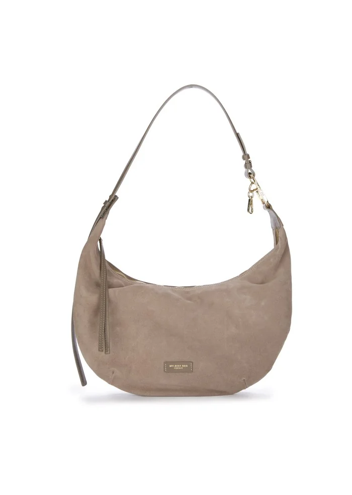 MY BEST BAG | BORSA A SPALLA MOON BEIGE Vendita calda
