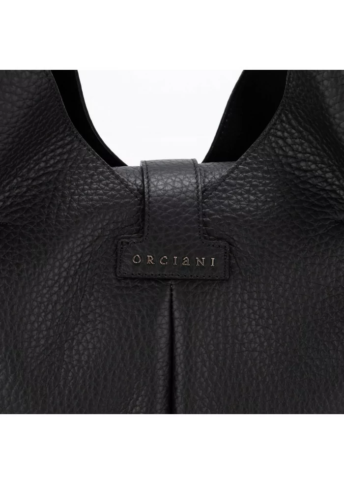 ORCIANI | BORSA A SPALLA VITA SOFT NERO ACQUISTA ORA