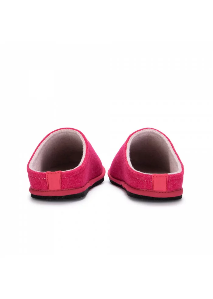 LÖWENWEISS | PANTOFOLE FELTRO DI LANA FUCHSIA Offerta speciale della fabbrica