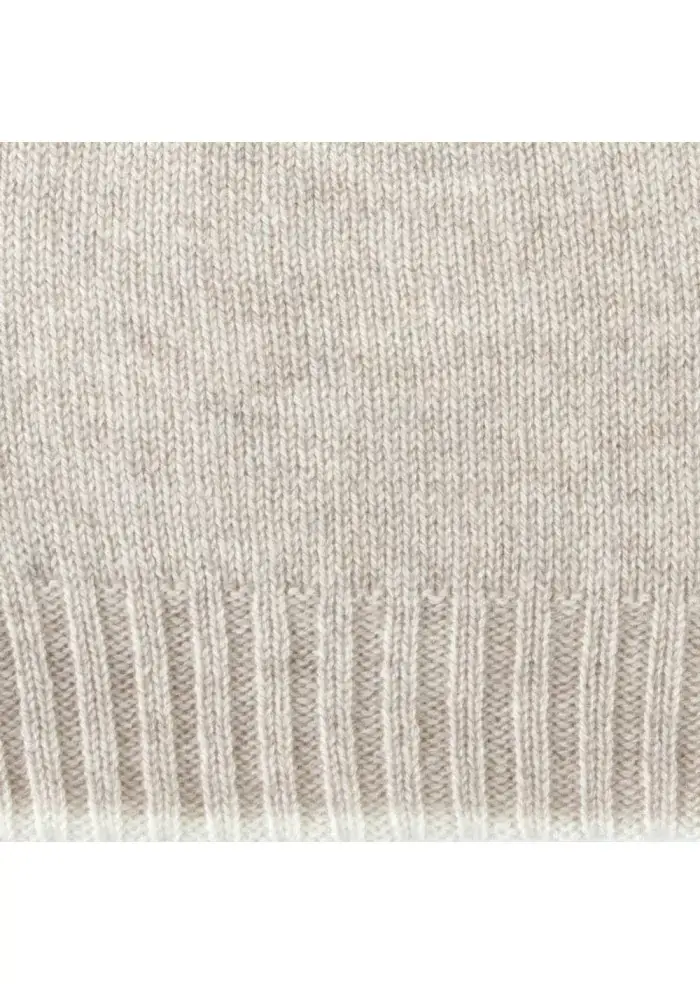 BERRETTO DONNA RIVIERA CASHMERE | 116 DOUBLEFACE BEIGE Super sconto