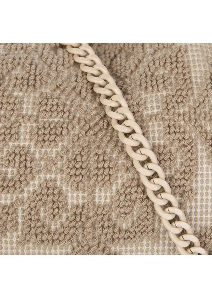LE DAF | BORSA A TRACOLLA PICCOLA OLBIA BEIGE Enormi sconti