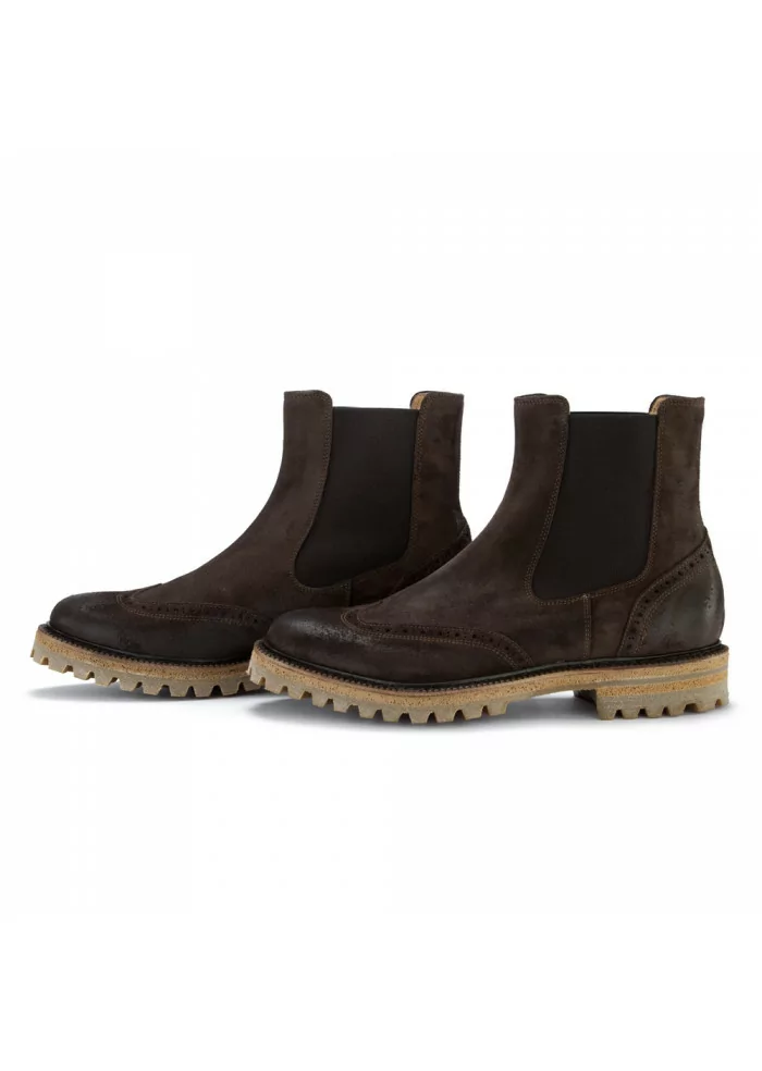 MAN.TO | STIVALETTI CHELSEA TRAFFORD MARRONE 50% di sconto con spedizione gratuita