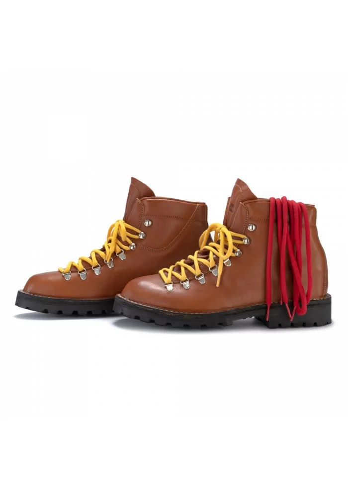 LEREW'S | STIVALETTI ALLACCIATI MID ROCCIA MARRONE Black Friday Prezzi