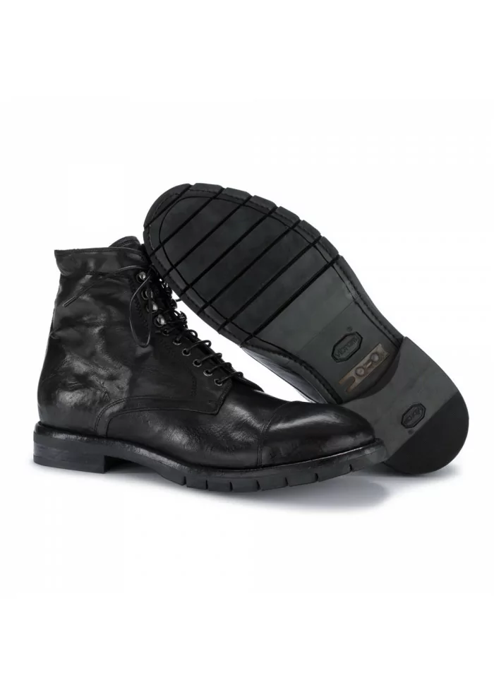 LEMARGO | STIVALI ALLACCIATI DR02A CERVO NERO In vendita