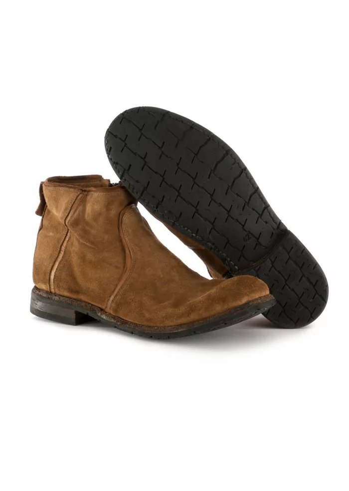 MANOVIA 52 | STIVALE TRONCHETTO 8689 VELOUR MARRONE 2025