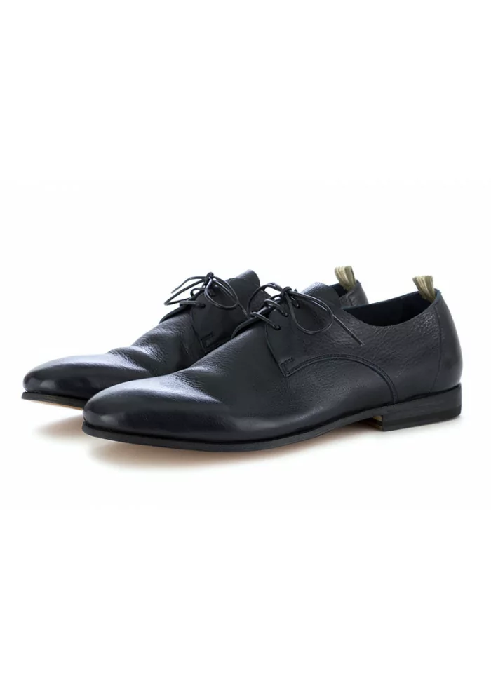 OFFICINE CREATIVE | SCARPE ALLACCIATE FODERATE IN PELLE BLU Italia