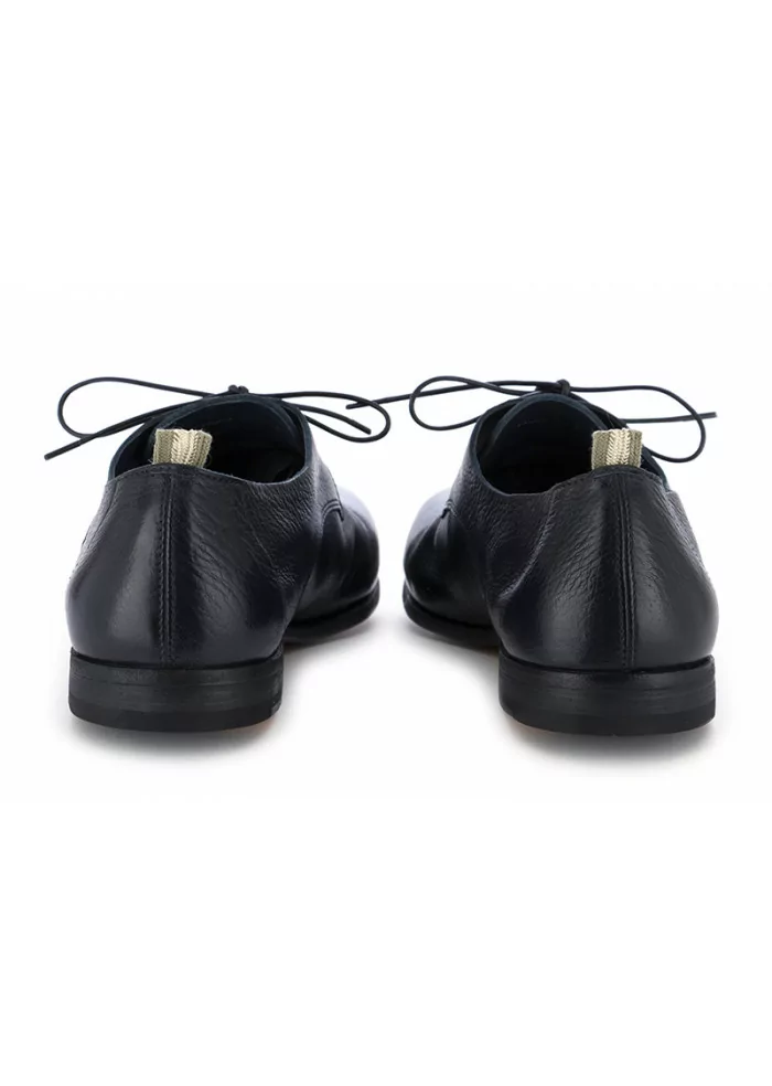 OFFICINE CREATIVE | SCARPE ALLACCIATE FODERATE IN PELLE BLU Italia
