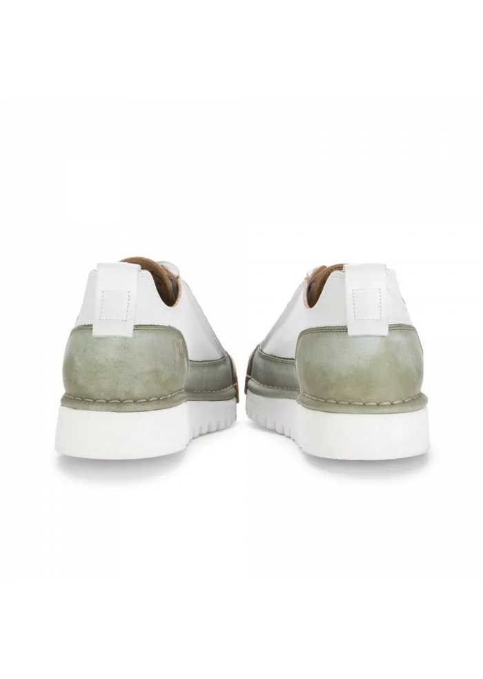 BNG REAL SHOES | SNEAKERS "LA SALVIA" BIANCO VERDE Soddisfazione Garantita