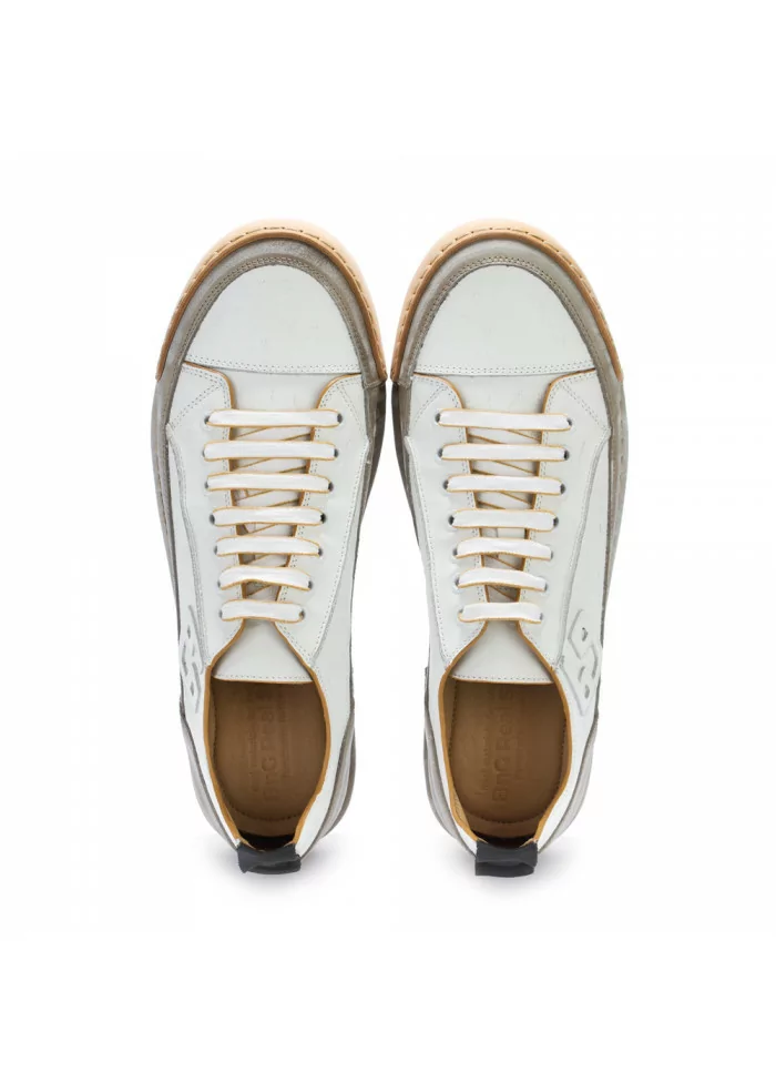 BnG REAL SHOES | SNEAKERS "LA MOKACCINO" BIANCO GRIGIO Negozi Online
