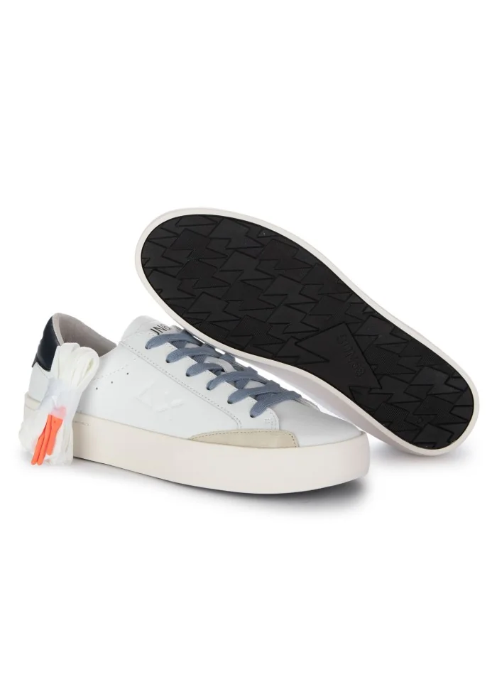 SUN68 | SNEAKERS STREET LEATHER BIANCO Prezzo Ridotto
