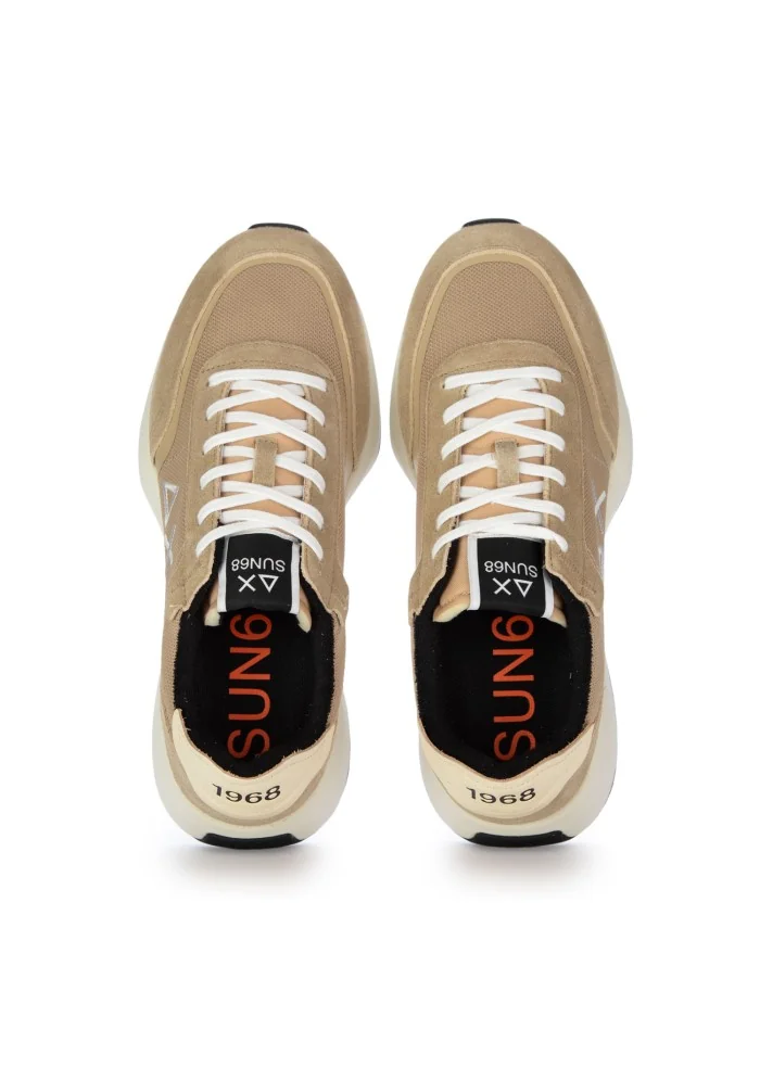 SUN68 | SNEAKERS CHAN MESH BEIGE Convenienza