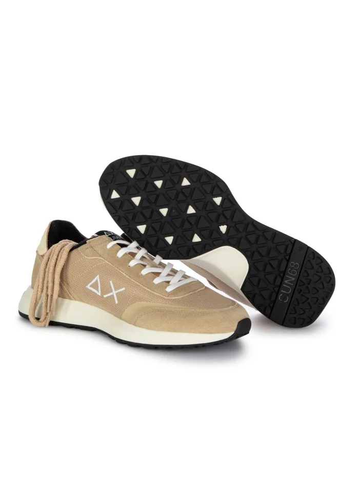 SUN68 | SNEAKERS CHAN MESH BEIGE Convenienza