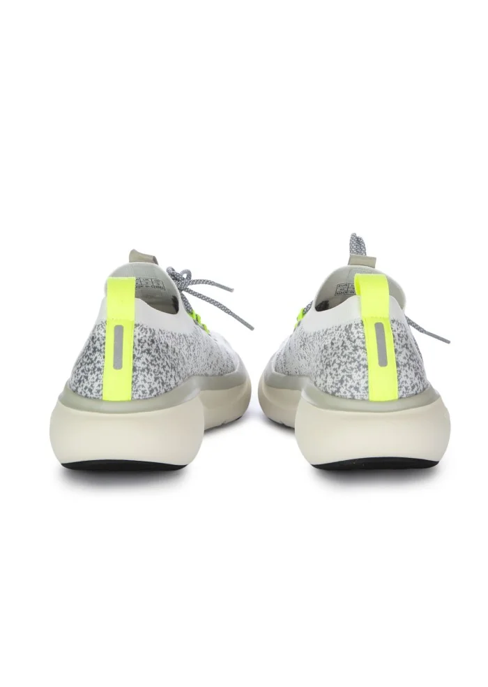 SUN68 | SNEAKERS JUPITER KNIT BIANCO GIALLO FLUO Novità