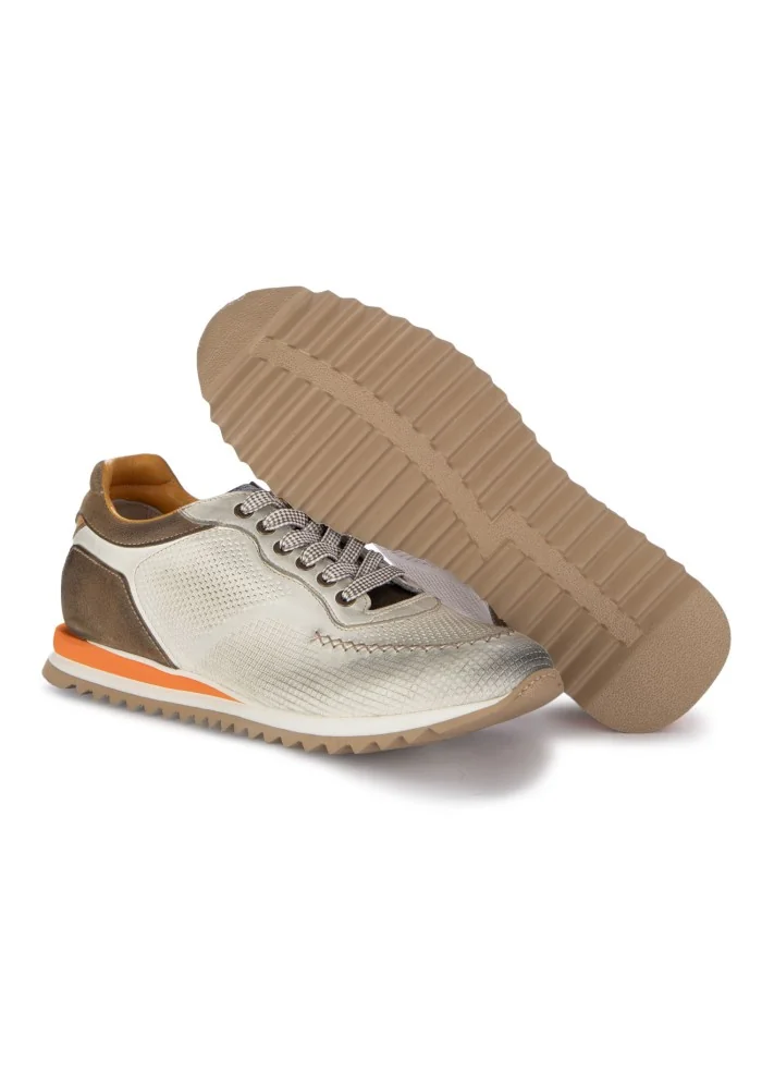 LORENZI | SCARPE ALLACCIATE SAFARI BIANCO MARRONE Online