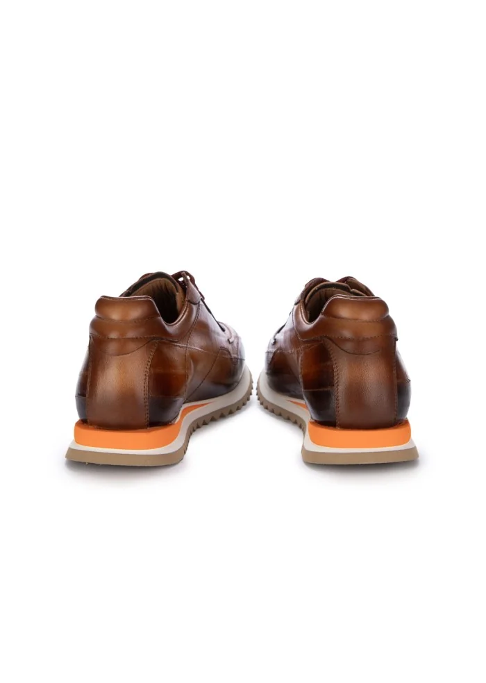 LORENZI | SCARPE ALLACCIATE ANGUILLA MARRONE Outlet