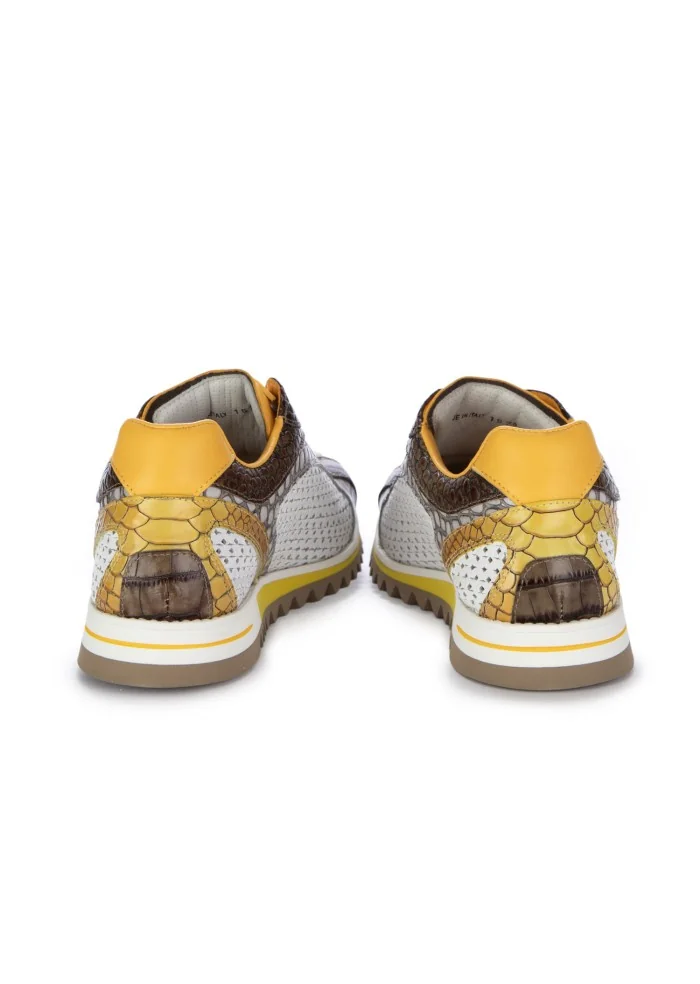 LORENZI | SCARPE ALLACCIATE FRESH GIALLO BIANCO In Vendita