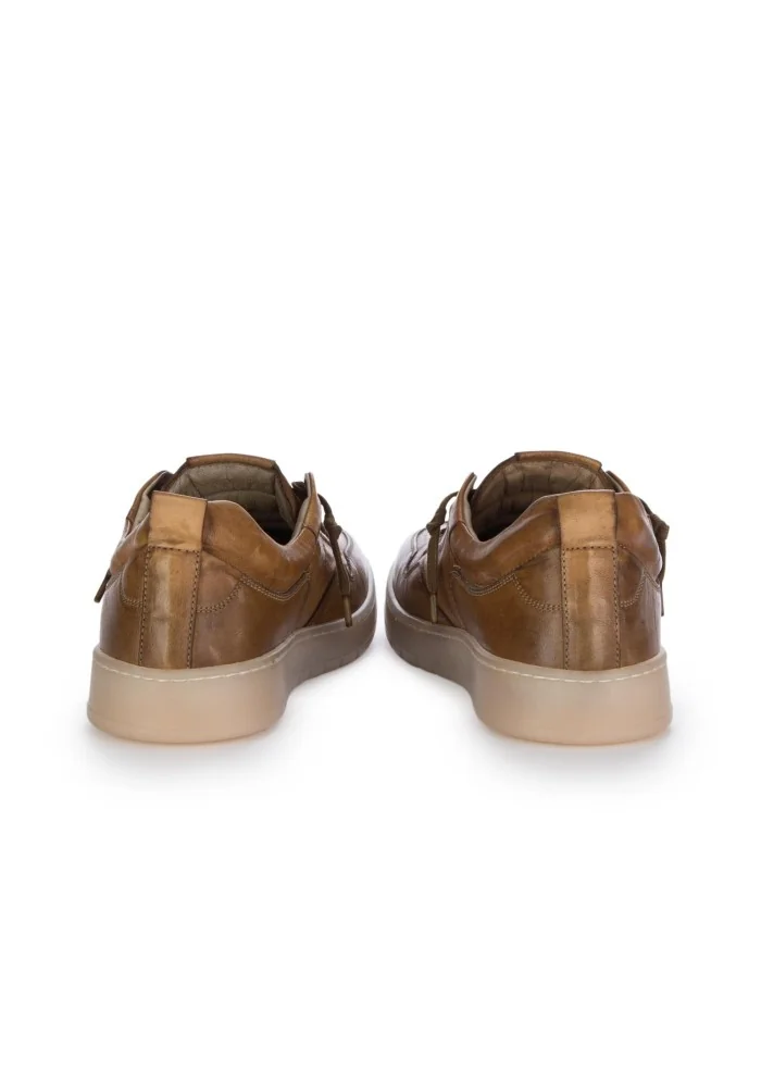 PAWELK'S | SNEAKERS CRUST CUOIO MARRONE Vendita Economica
