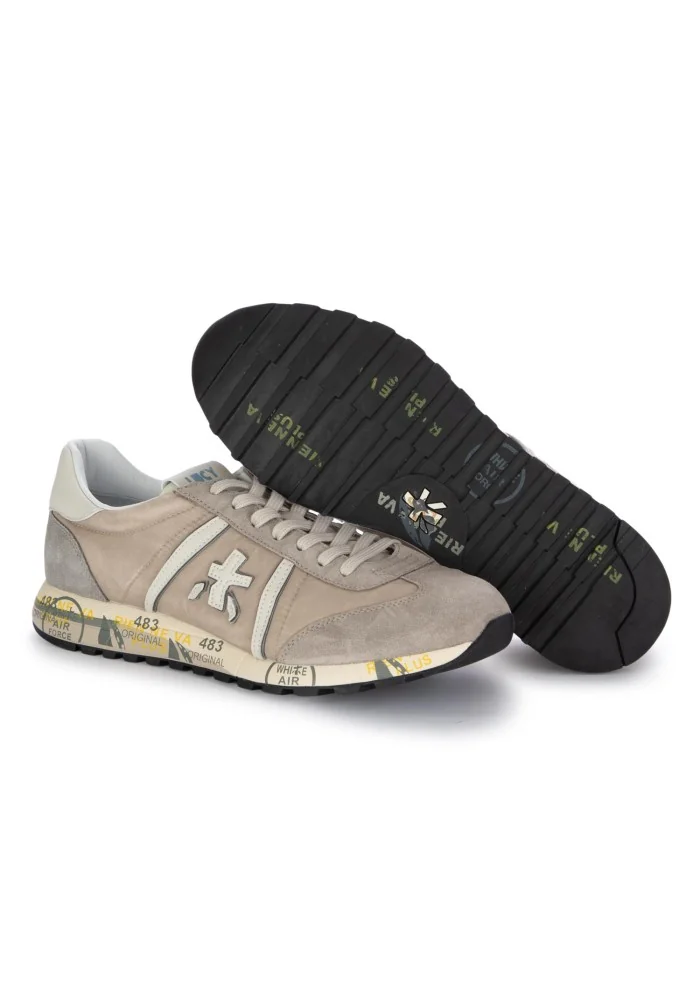 PREMIATA | SNEAKERS LUCY GRIGIO BEIGE Saldi Di Fabbrica