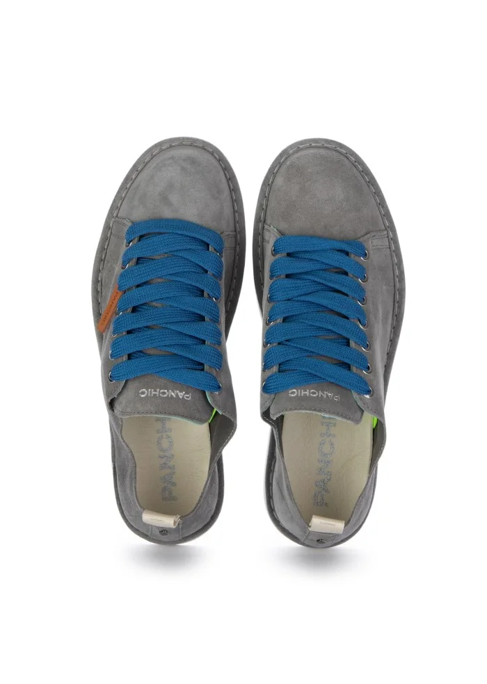 PANCHIC | SNEAKERS CAMOSCIO GRIGIO BLU Offerta speciale
