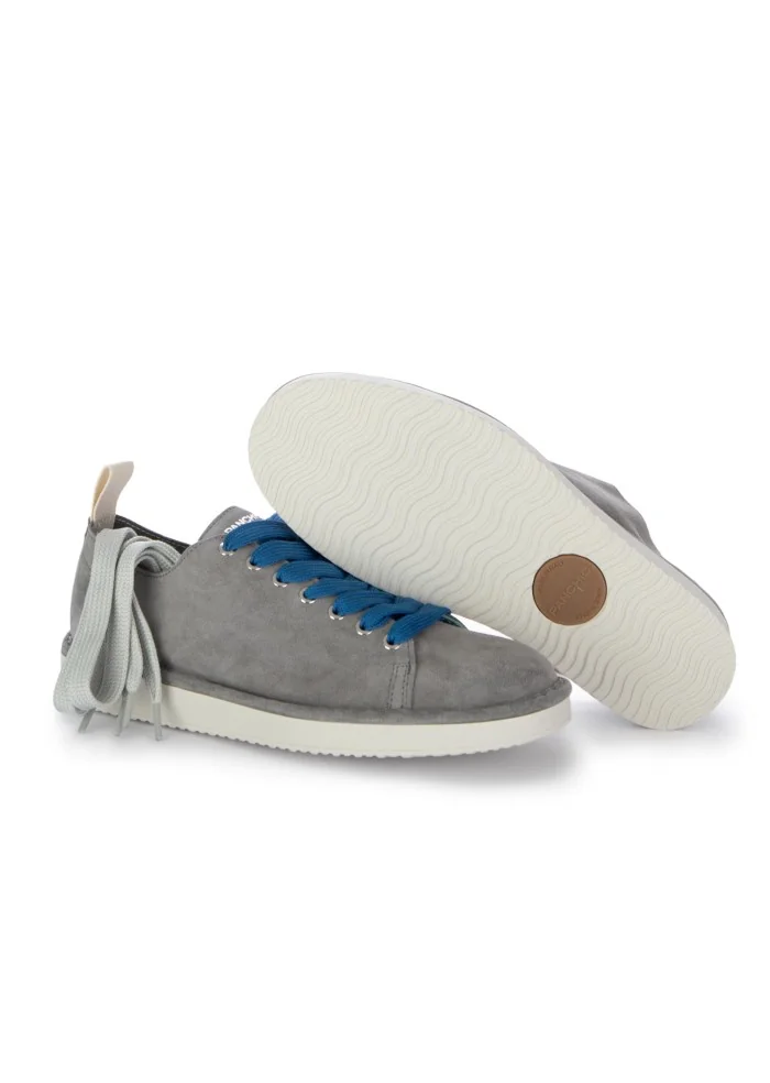 PANCHIC | SNEAKERS CAMOSCIO GRIGIO BLU Offerta speciale