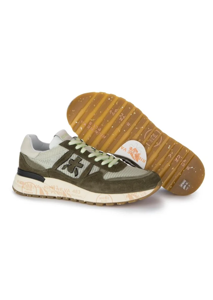 PREMIATA | SNEAKERS LANDECK VERDE GRIGIO Offerta esclusiva