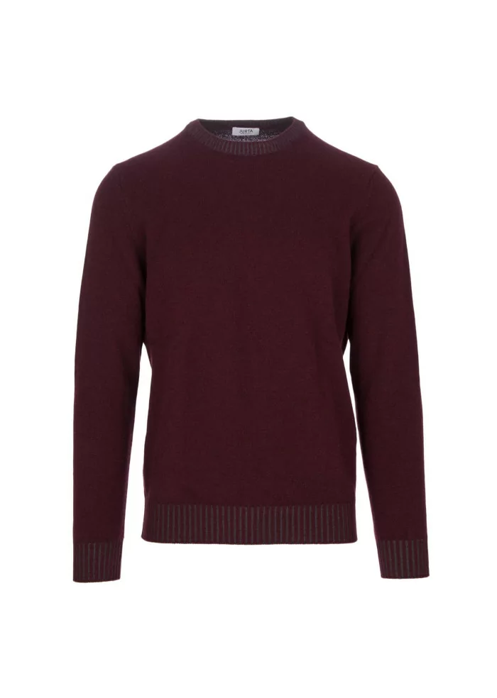 JURTA | MAGLIONE GOVA LANA MERINO BORDEAUX Cyber Monday