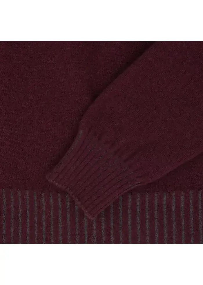 JURTA | MAGLIONE GOVA LANA MERINO BORDEAUX Cyber Monday