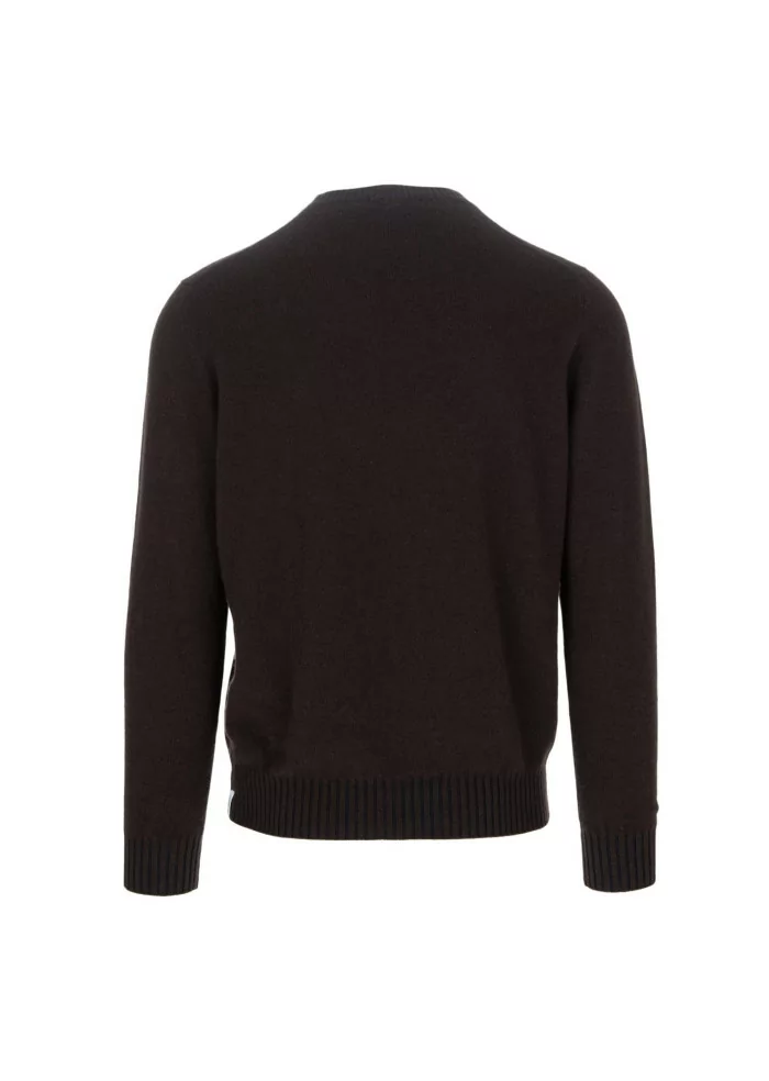 JURTA | MAGLIONE GOVA LANA MERINO MARRONE SCURO Offerta natalizia