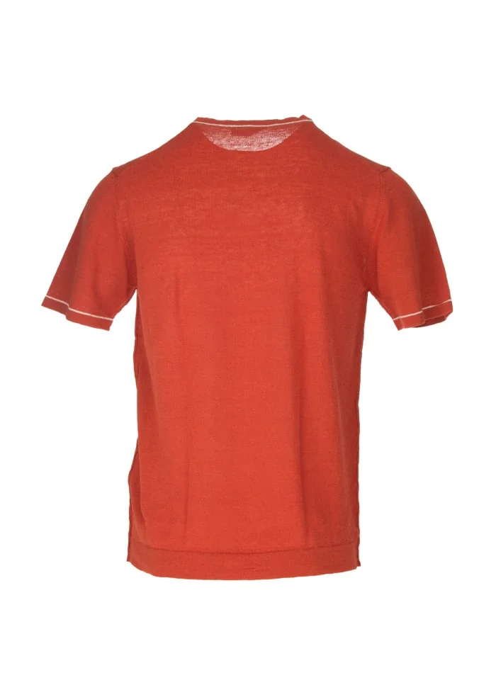 WOOL & CO | T-SHIRT GIROCOLLO ARANCIONE Offerta per la Festa della Mamma